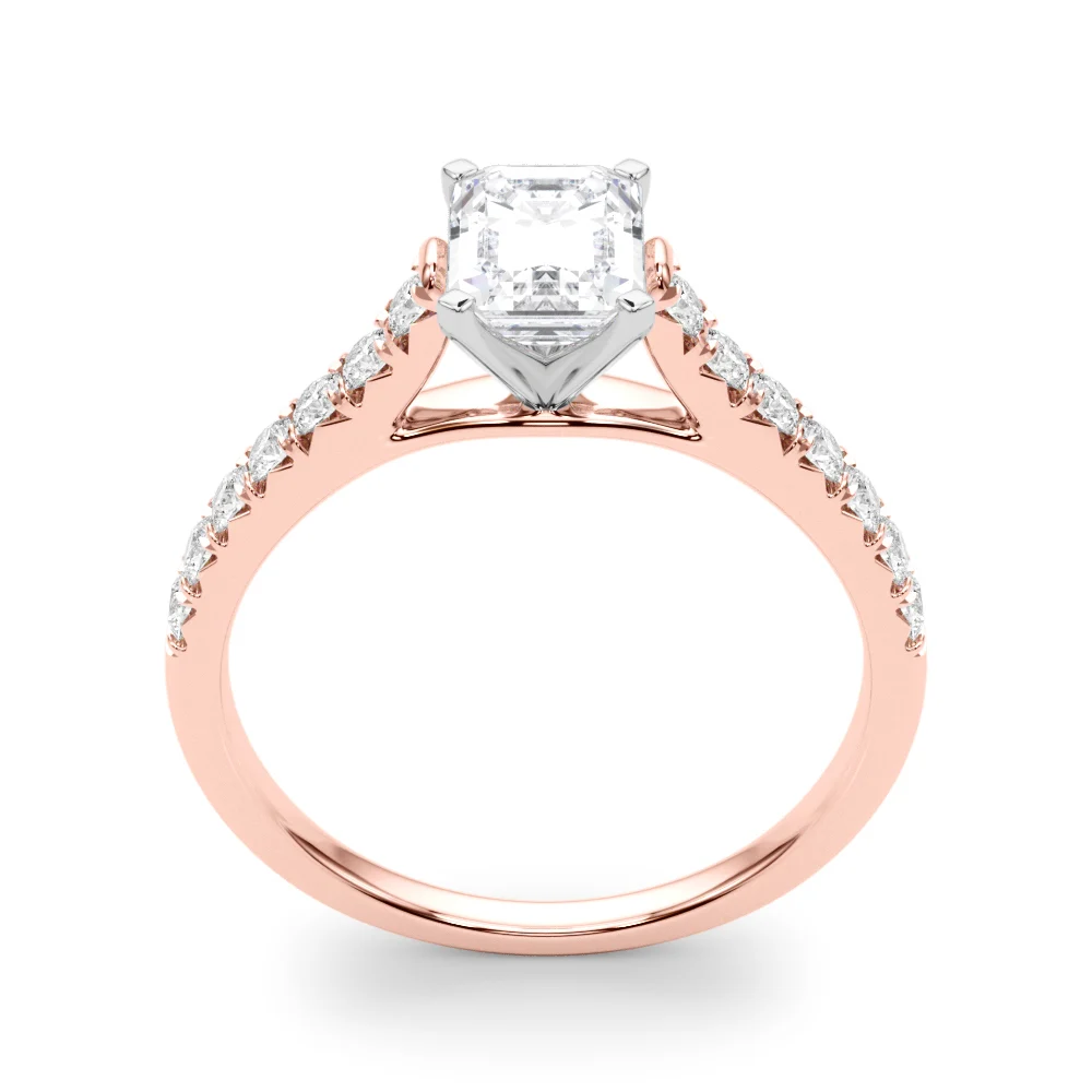 Cathedral Split-Prong Engagement Ring - Image 29