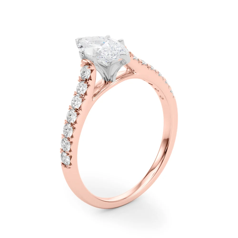 Cathedral Split-Prong Engagement Ring - Image 117