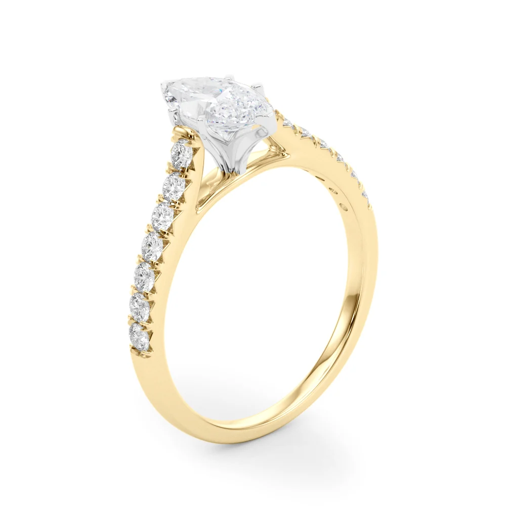 Cathedral Split-Prong Engagement Ring - Image 112