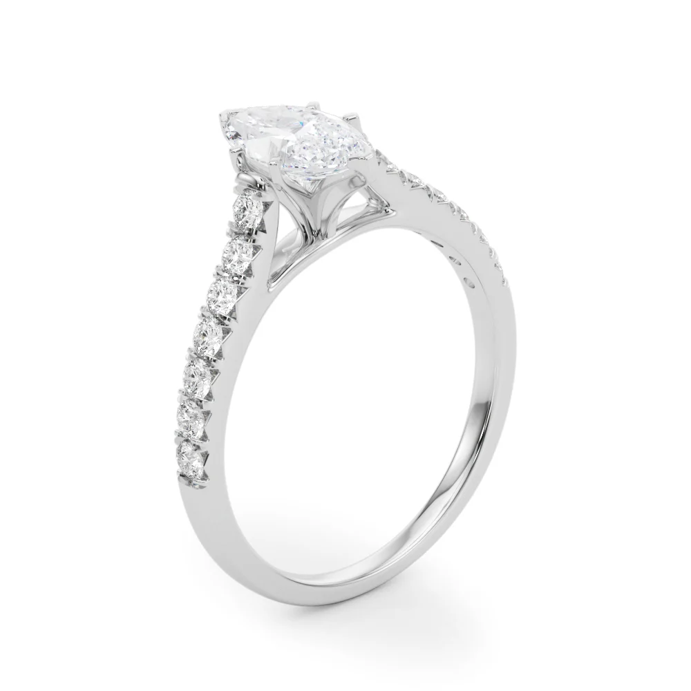 Cathedral Split-Prong Engagement Ring - Image 107
