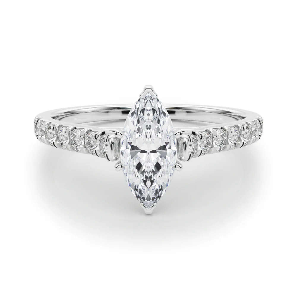 Cathedral Split-Prong Engagement Ring - Image 105