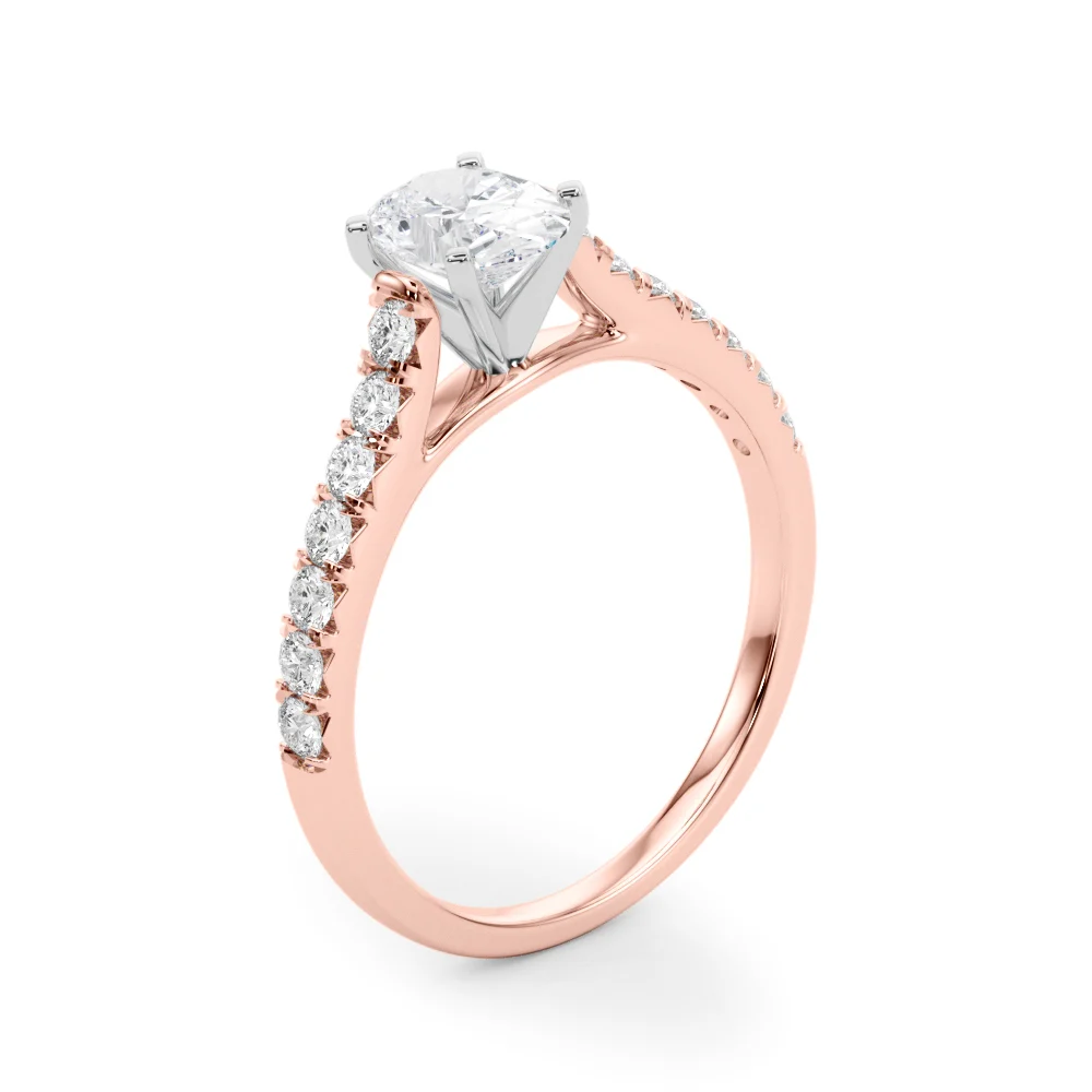 Cathedral Split-Prong Engagement Ring - Image 57