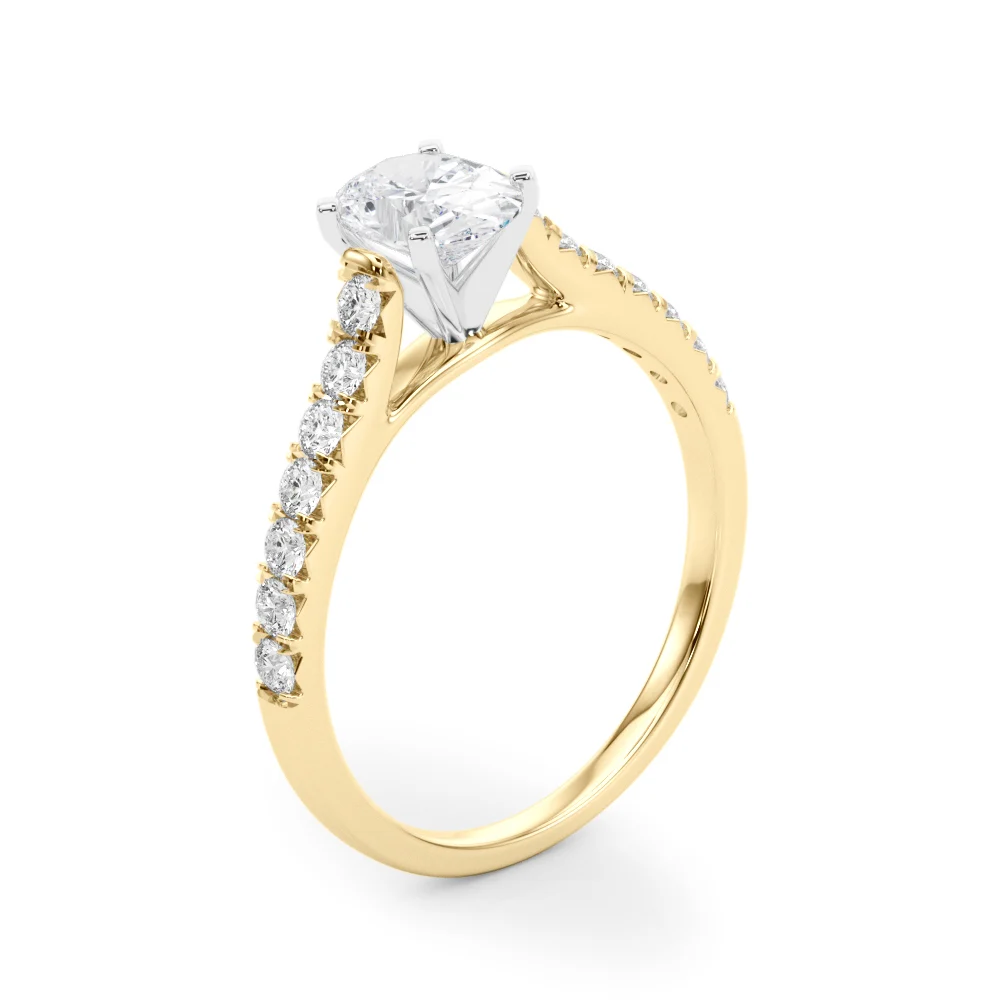 Cathedral Split-Prong Engagement Ring - Image 52