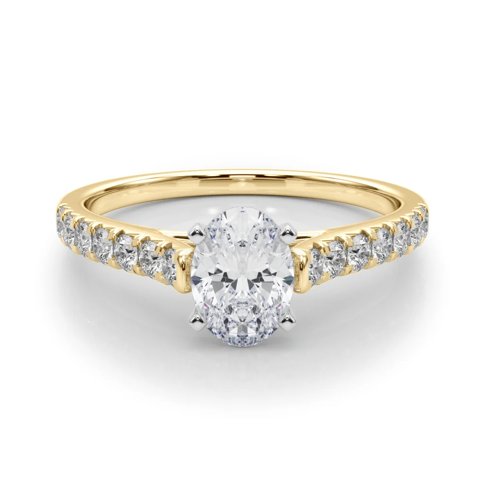 Cathedral Split-Prong Engagement Ring - Image 50