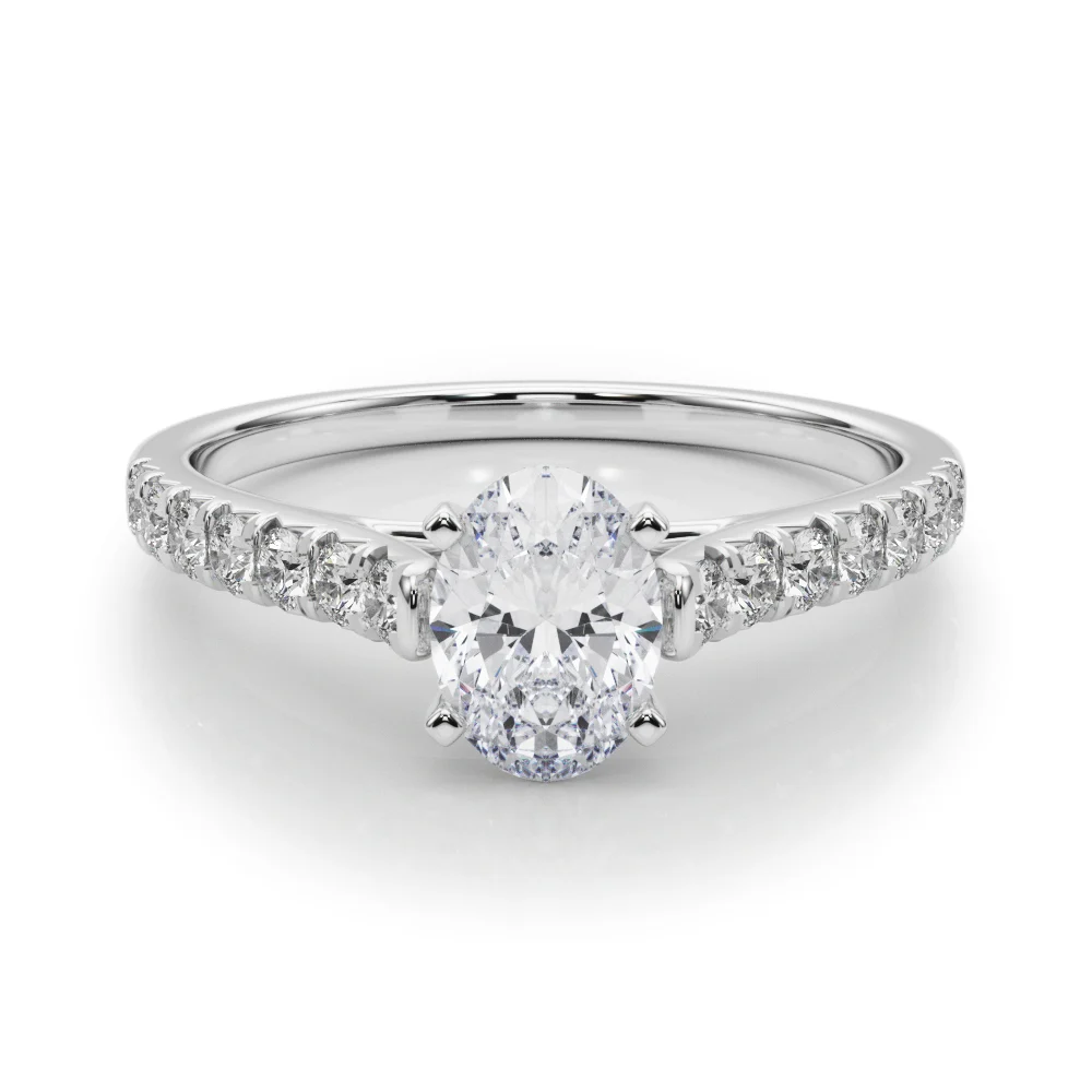 Cathedral Split-Prong Engagement Ring - Image 45