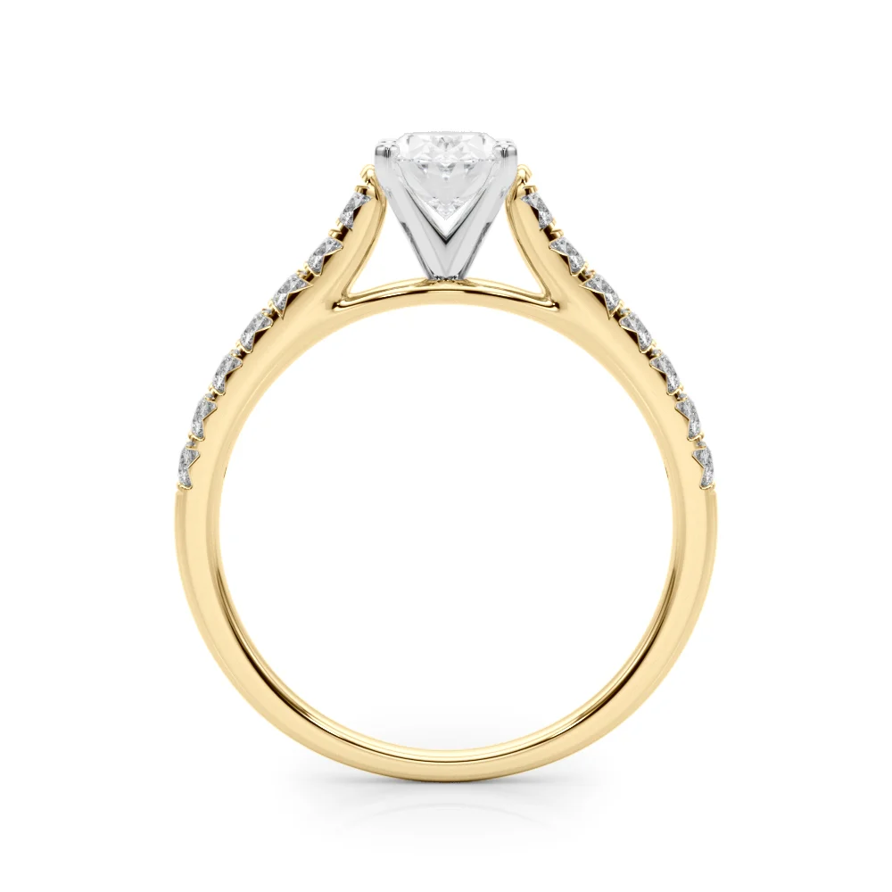 Cathedral Split-Prong Engagement Ring - Image 49