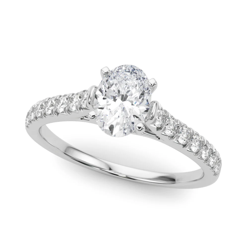 Cathedral Split-Prong Engagement Ring - Image 43