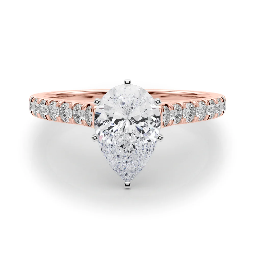 Cathedral Split-Prong Engagement Ring - Image 100