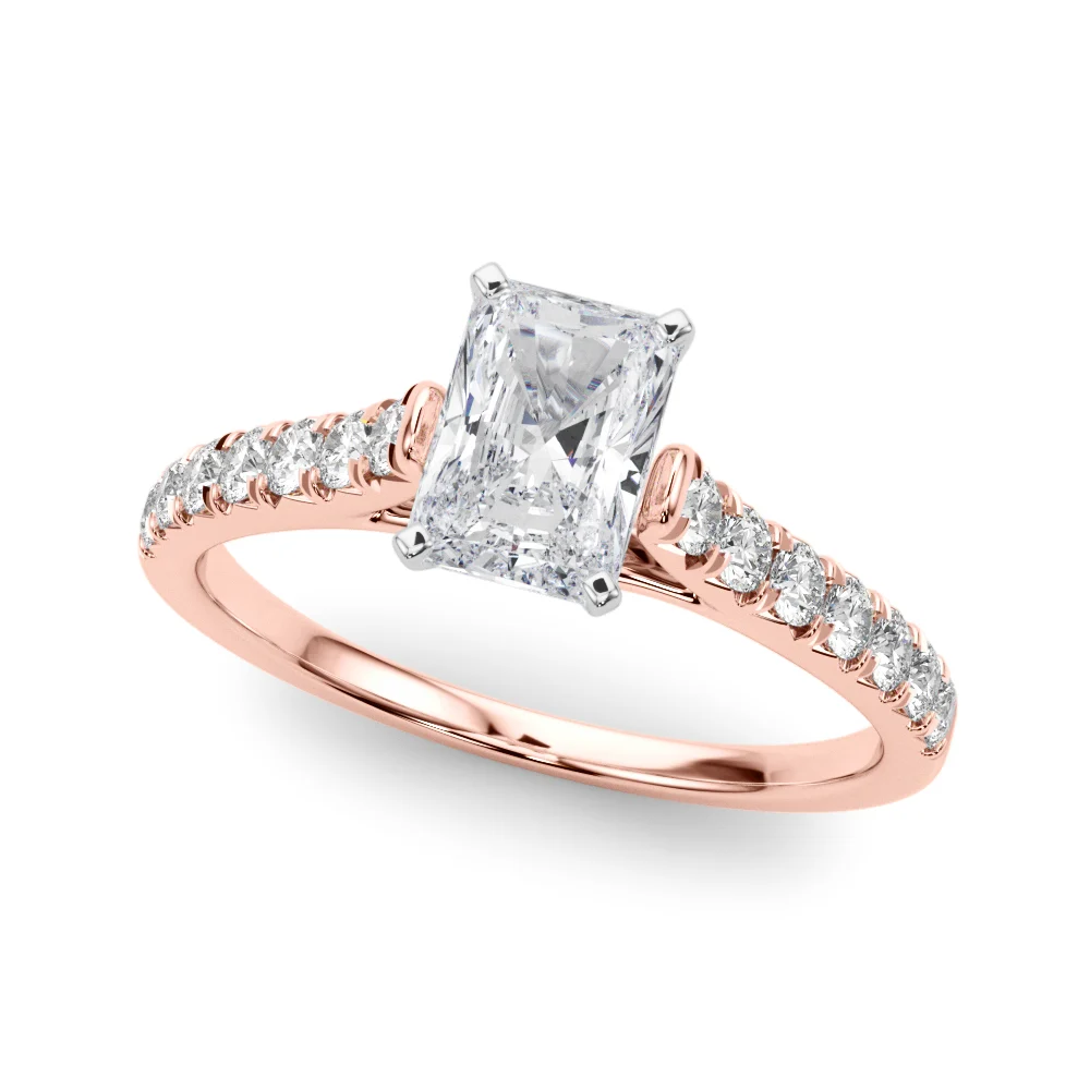 Cathedral Split-Prong Engagement Ring - Image 39