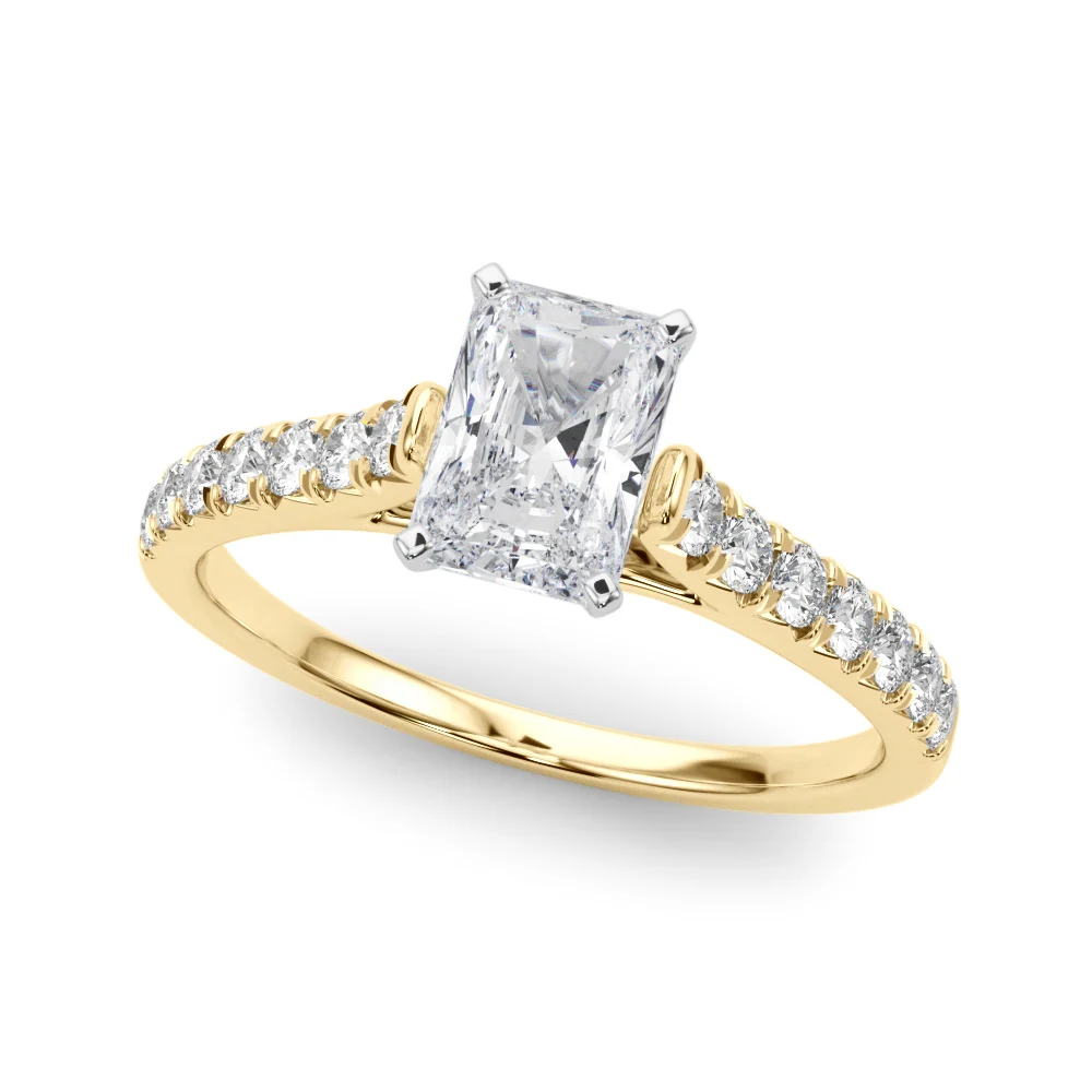 Cathedral Split-Prong Engagement Ring - Image 35