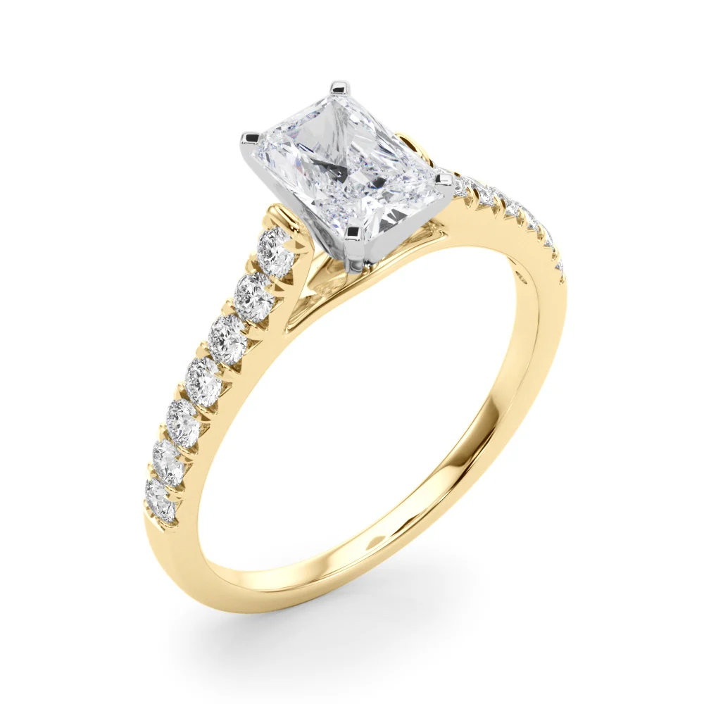 Cathedral Split-Prong Engagement Ring - Image 38