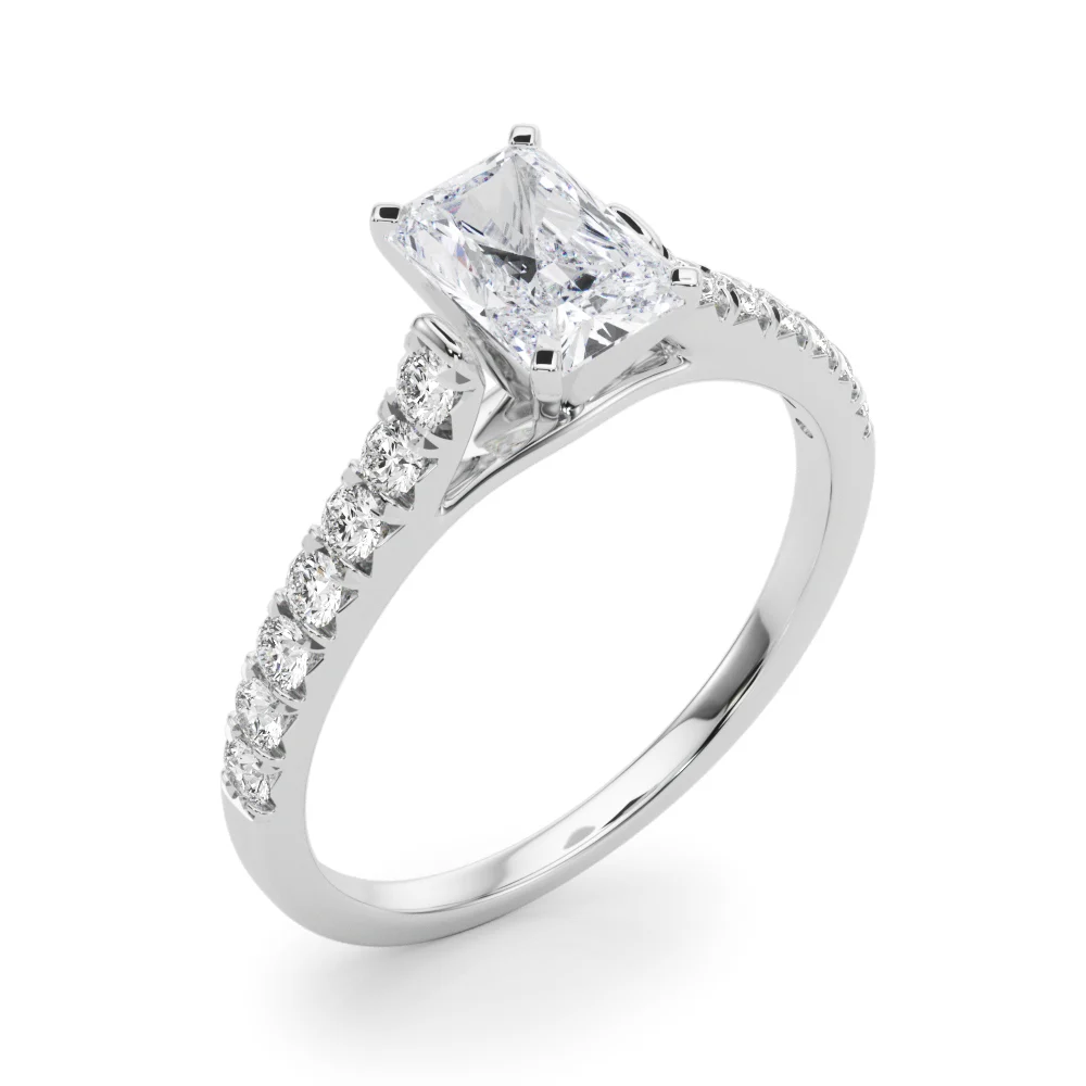 Cathedral Split-Prong Engagement Ring - Image 34
