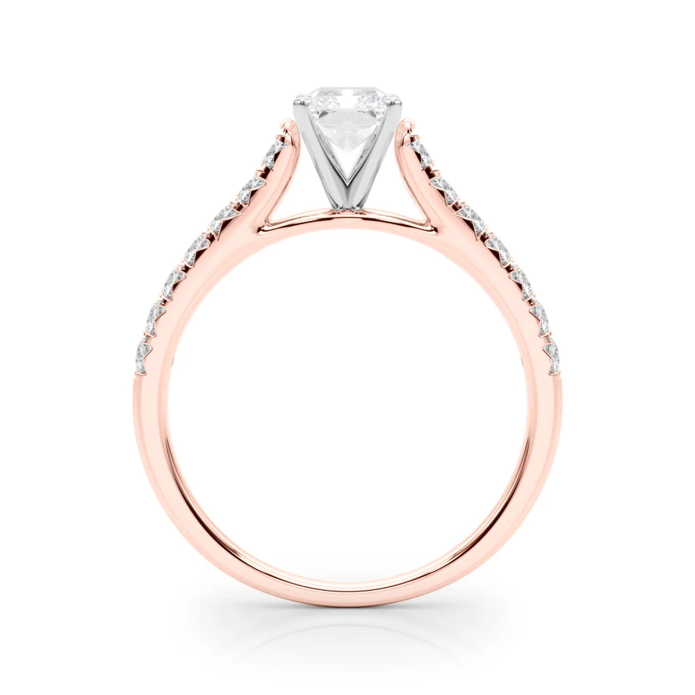 Cathedral Split-Prong Engagement Ring - Image 40