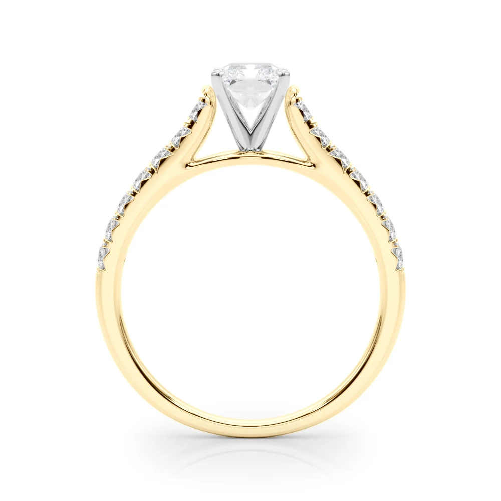 Cathedral Split-Prong Engagement Ring - Image 36