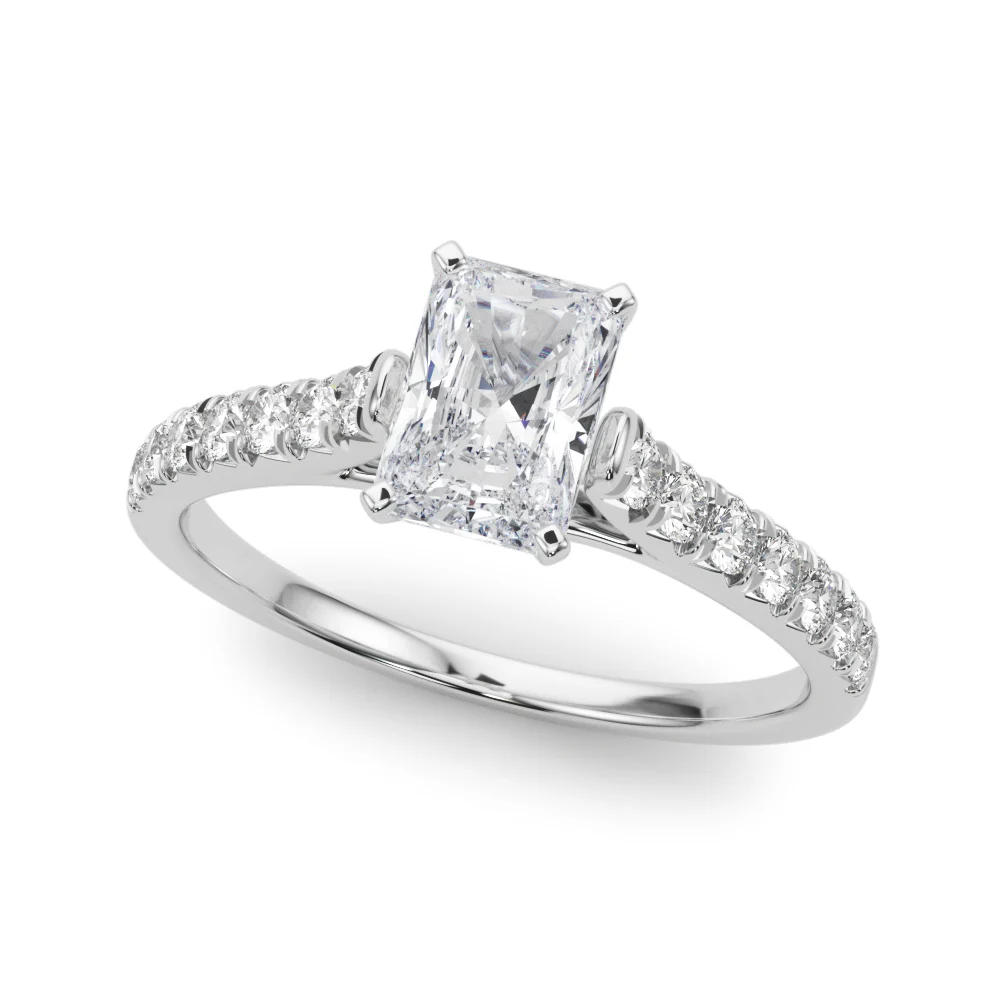 Cathedral Split-Prong Engagement Ring - Image 31