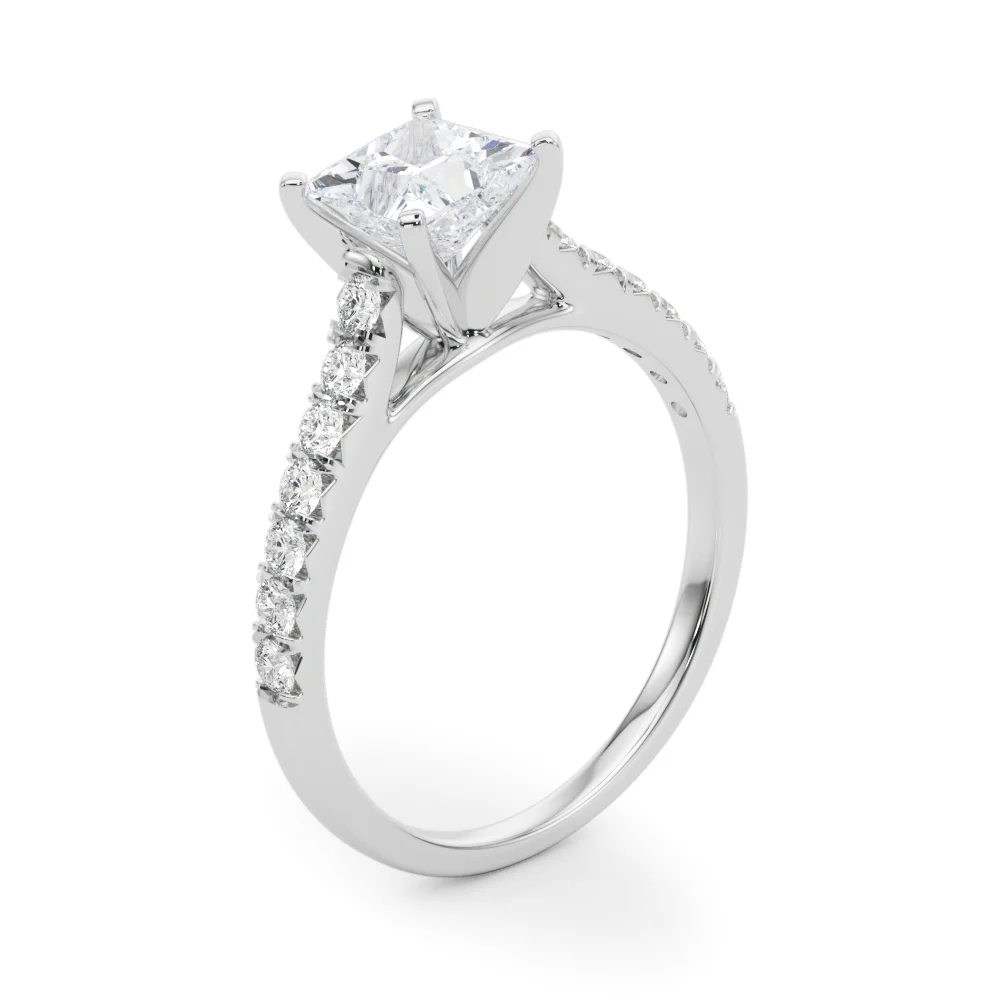 Cathedral Split-Prong Engagement Ring - Image 77