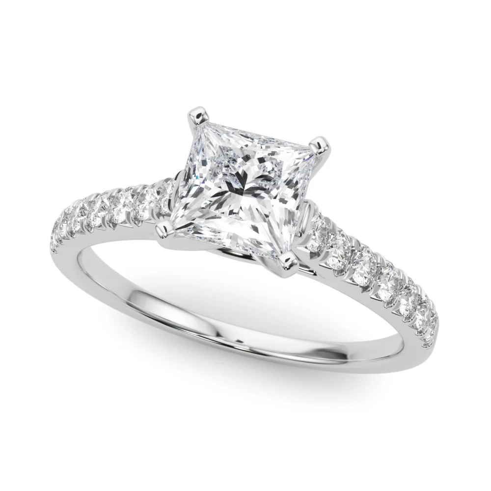 Cathedral Split-Prong Engagement Ring - Image 73
