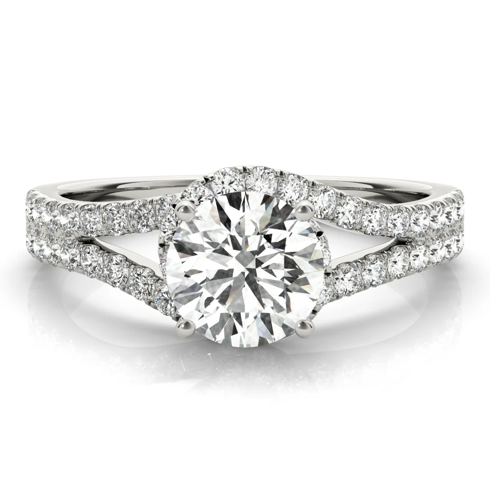 Bypass Split Shank Engagement Rings - Image 4