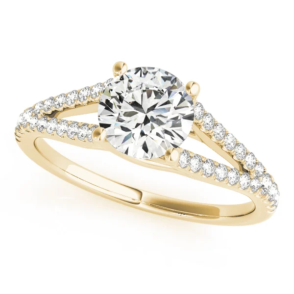 Split Shank Trellis Engagement Ring - Image 5