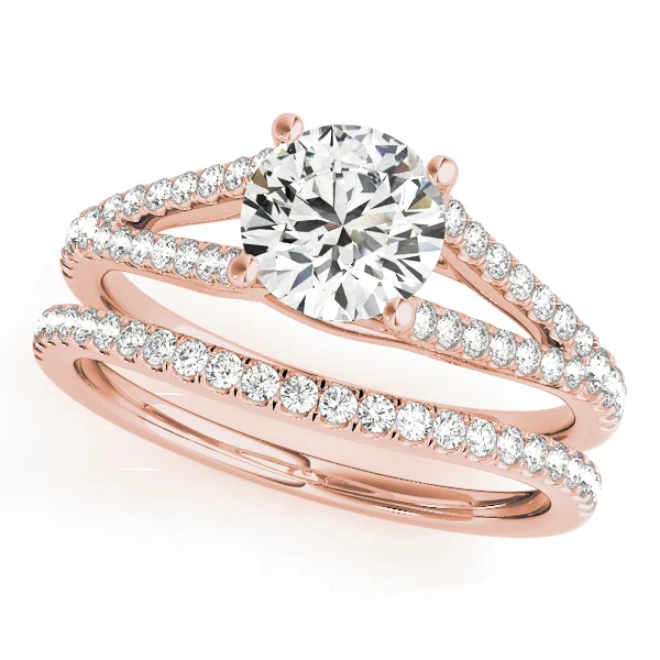 Split Shank Trellis Engagement Ring - Image 10