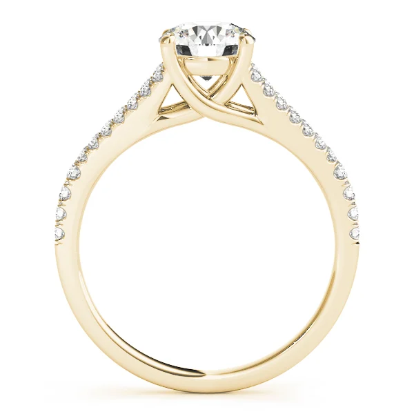 Split Shank Trellis Engagement Ring - Image 6