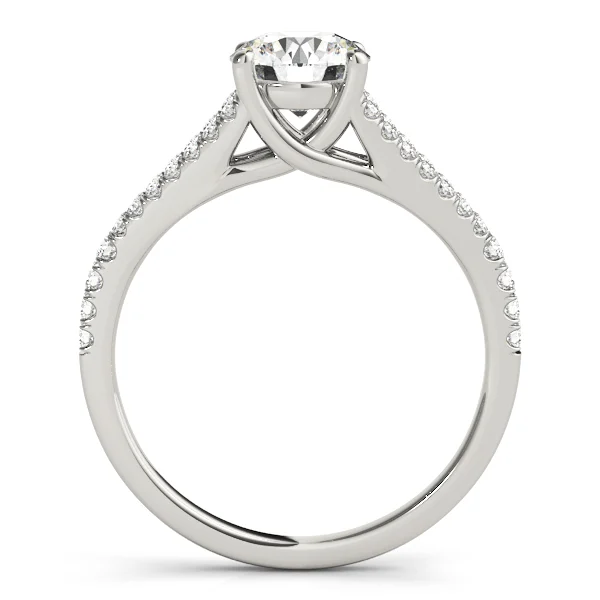 Split Shank Trellis Engagement Ring - Image 2