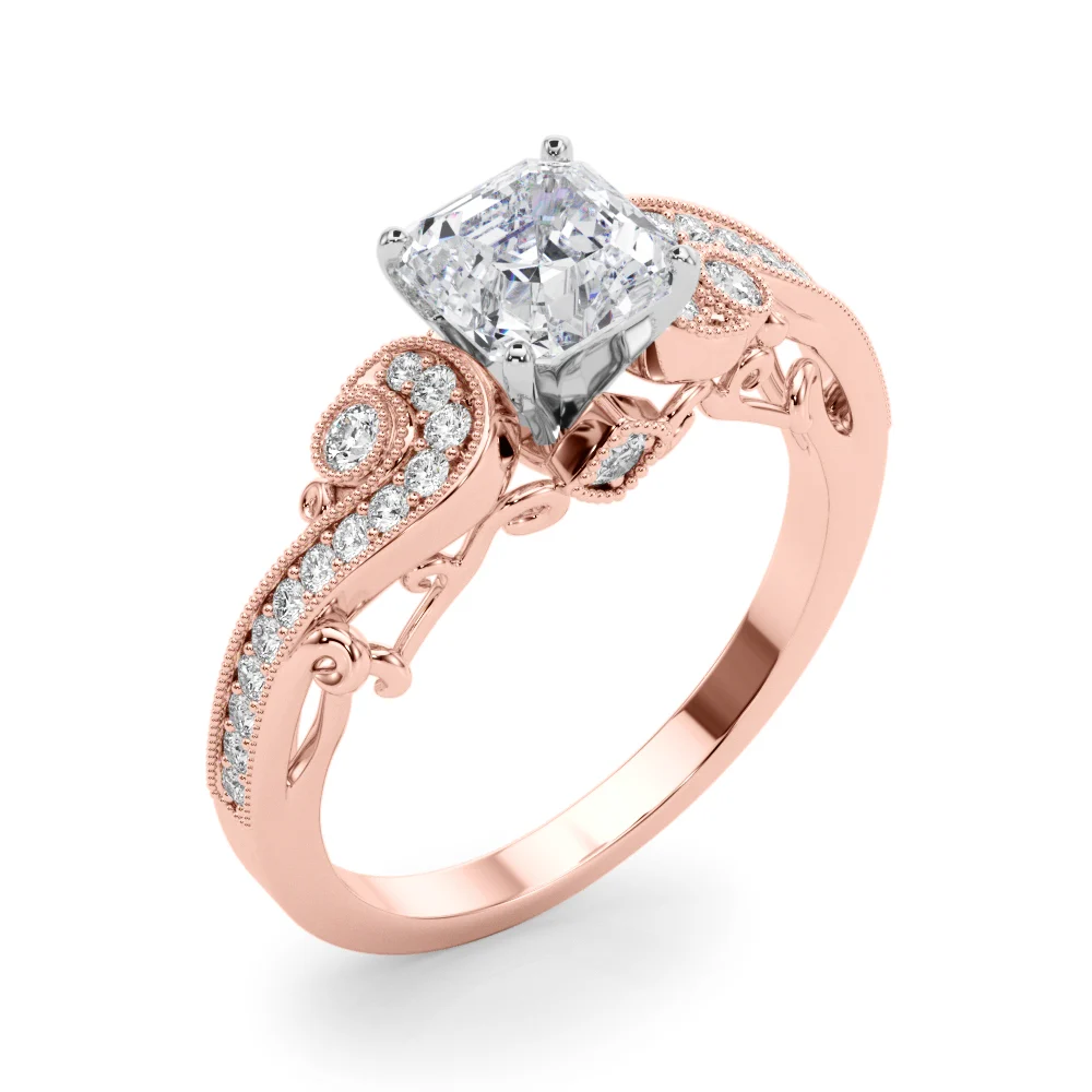 Vintage Inspired Swirling Engagement Ring - Image 108
