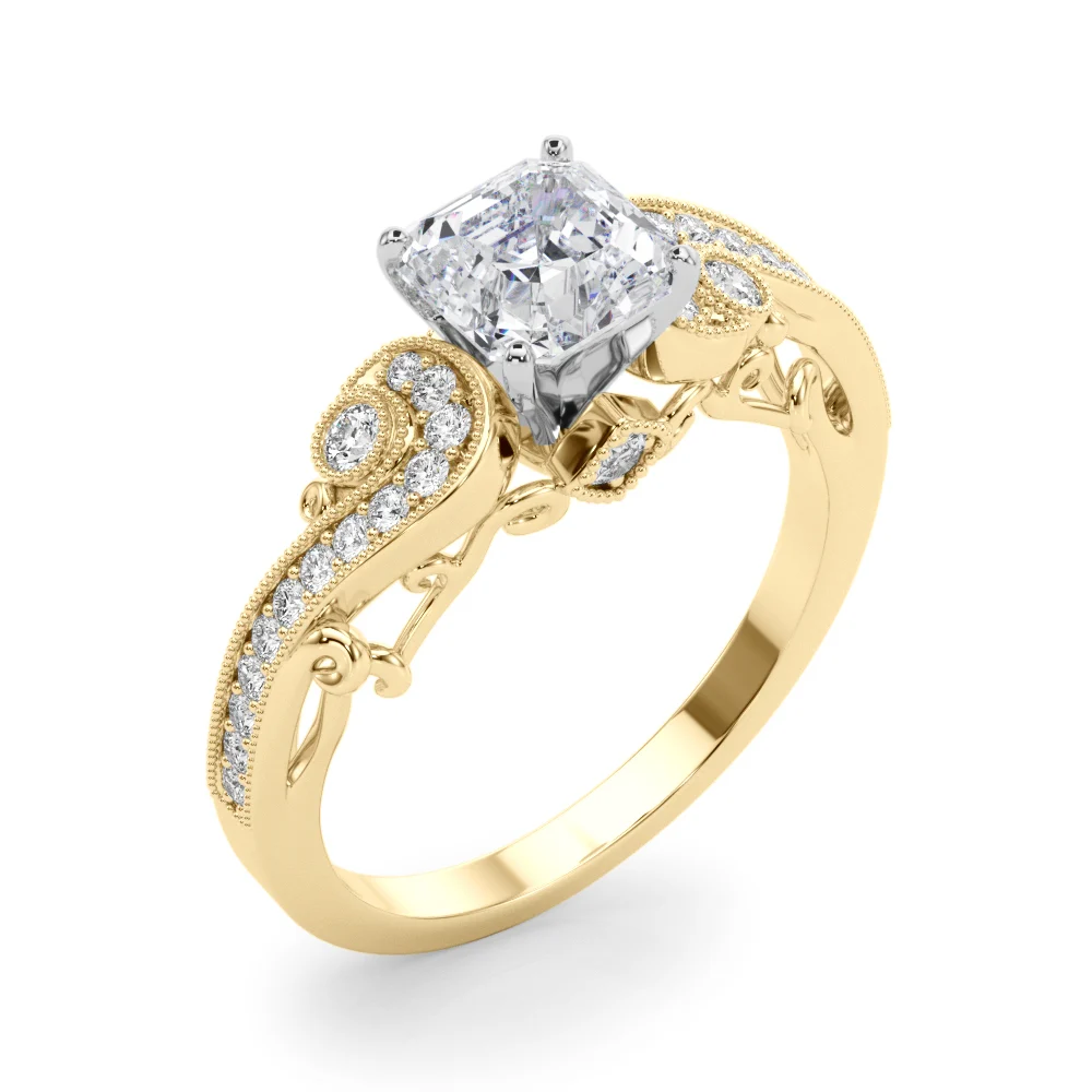 Vintage Inspired Swirling Engagement Ring - Image 104