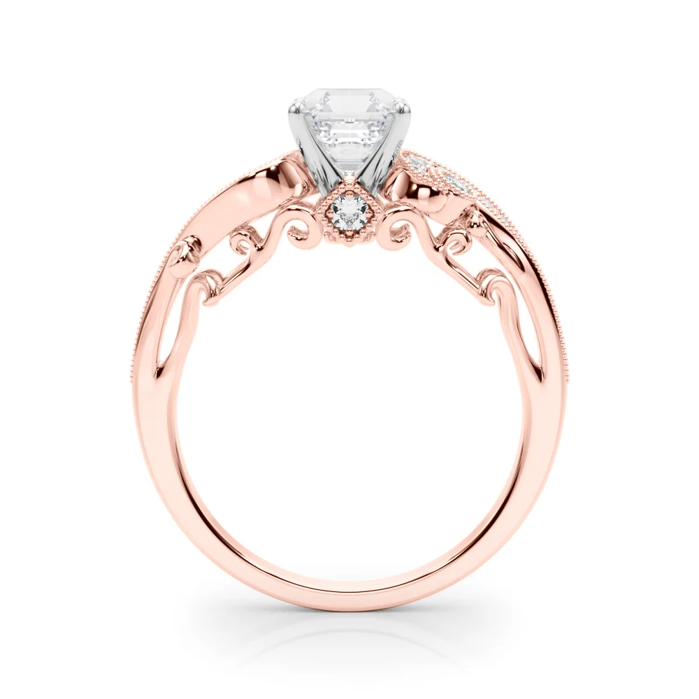 Vintage Inspired Swirling Engagement Ring - Image 106