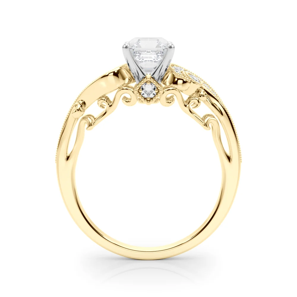 Vintage Inspired Swirling Engagement Ring - Image 102