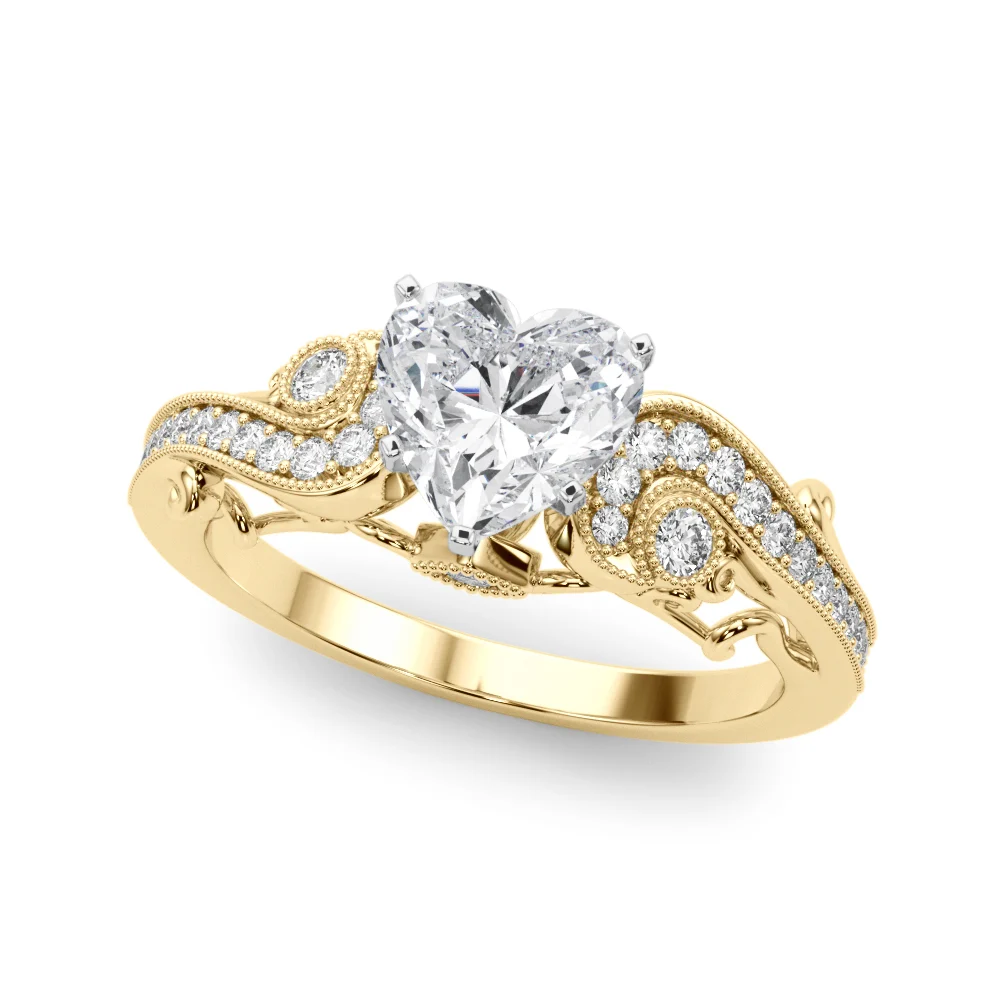 Vintage Inspired Swirling Engagement Ring - Image 113