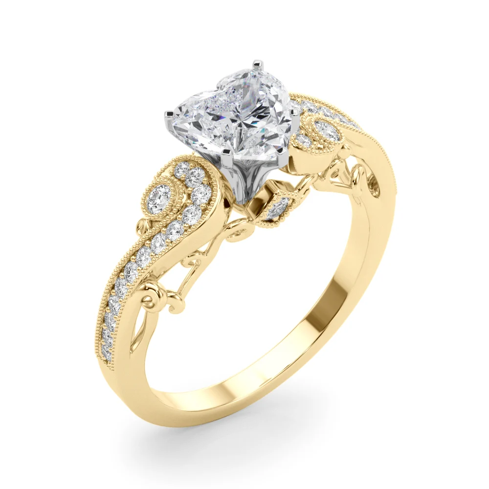 Vintage Inspired Swirling Engagement Ring - Image 116