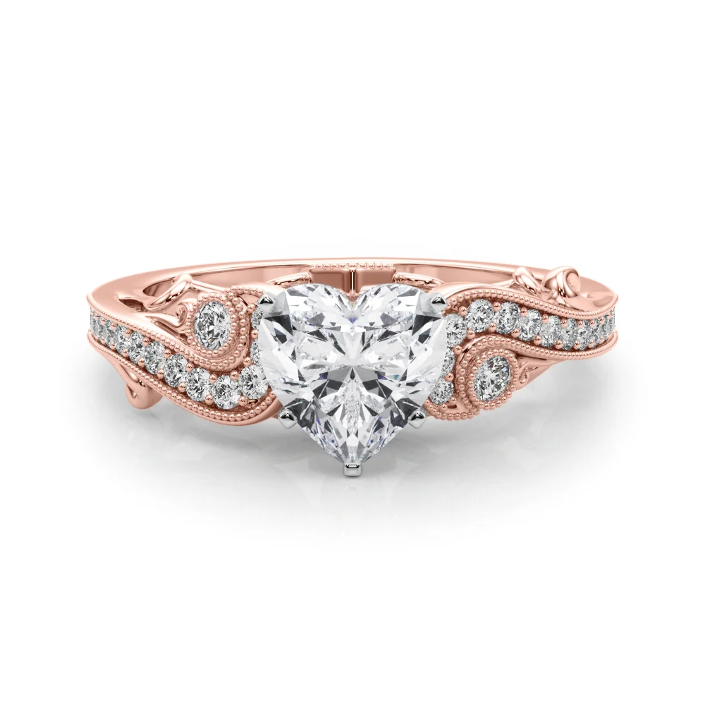 Vintage Inspired Swirling Engagement Ring - Image 119