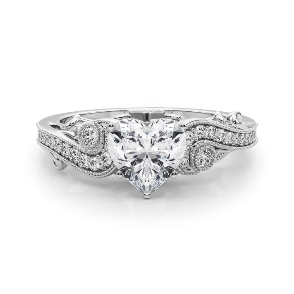 Vintage Inspired Swirling Engagement Ring - Image 111