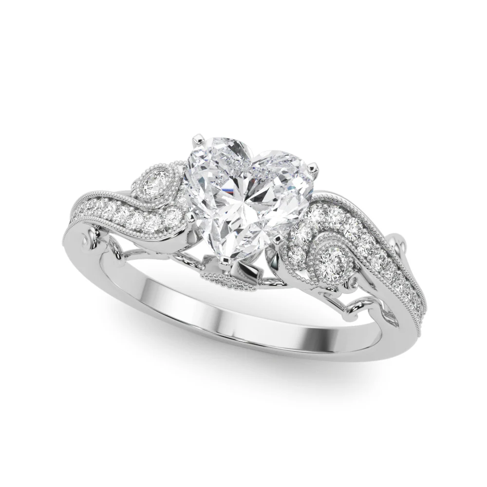Vintage Inspired Swirling Engagement Ring - Image 109