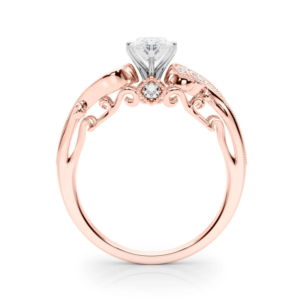 Vintage Inspired Swirling Engagement Ring - Image 94