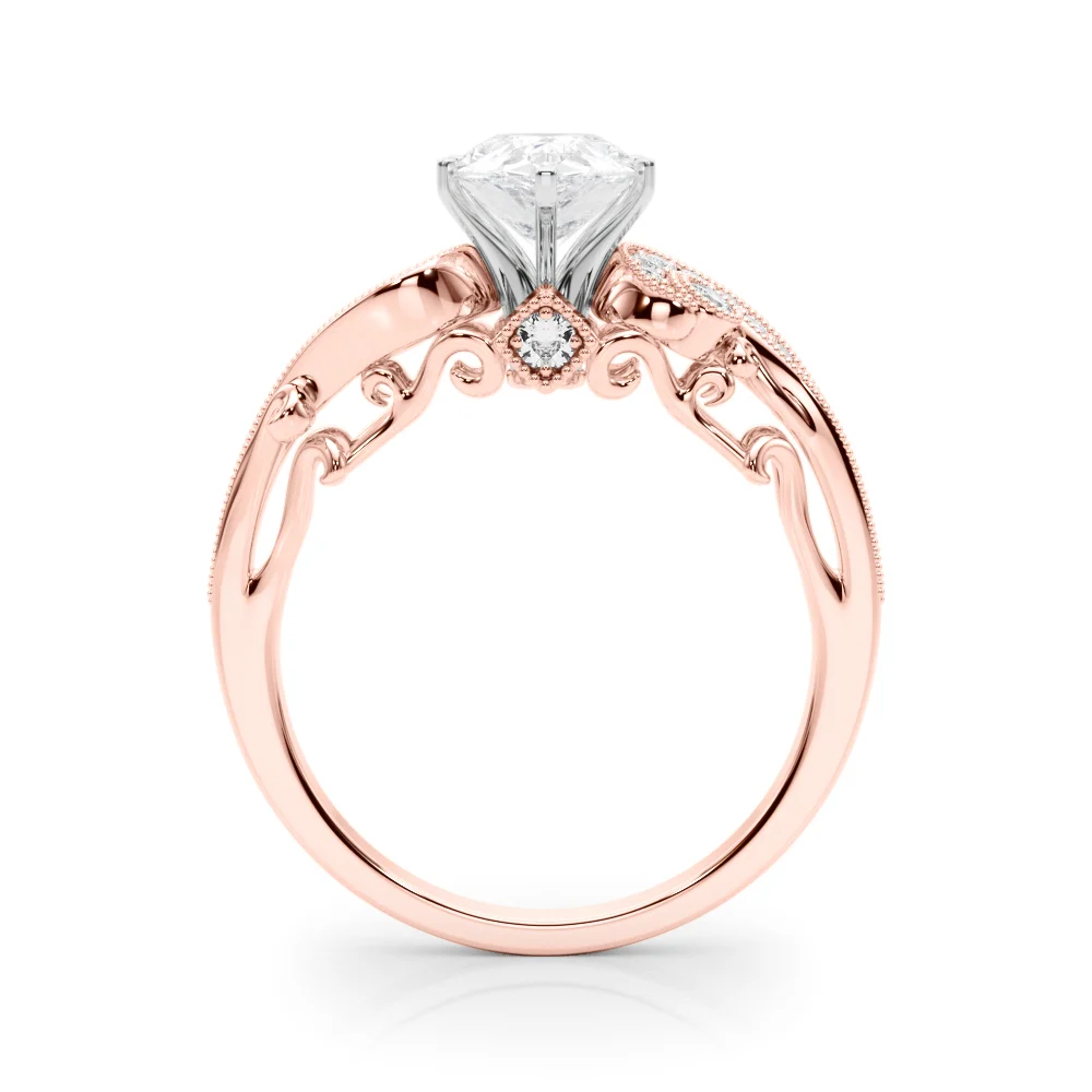 Vintage Inspired Swirling Engagement Ring - Image 82