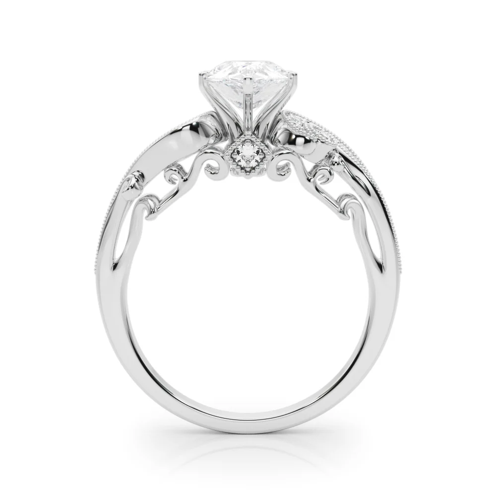 Vintage Inspired Swirling Engagement Ring - Image 74