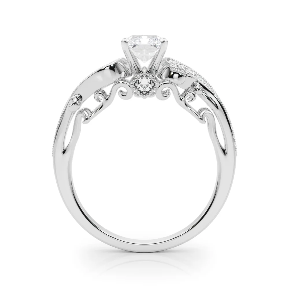 Vintage Inspired Swirling Engagement Ring - Image 26