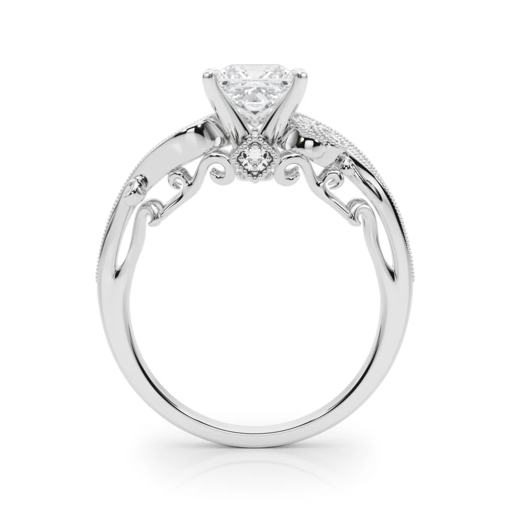 Vintage Inspired Swirling Engagement Ring - Image 62