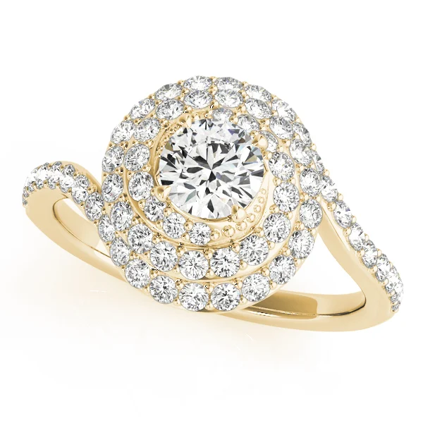 ENGAGEMENT RINGS HALO ROUND - Image 4
