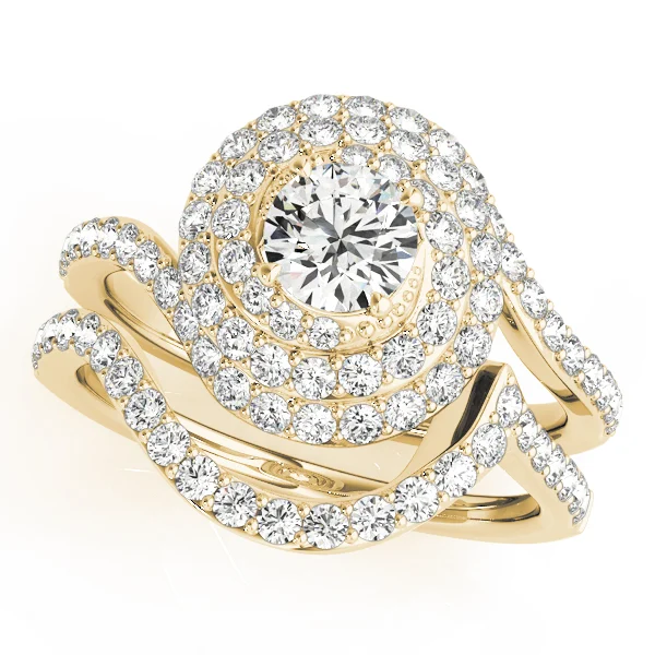 ENGAGEMENT RINGS HALO ROUND - Image 6