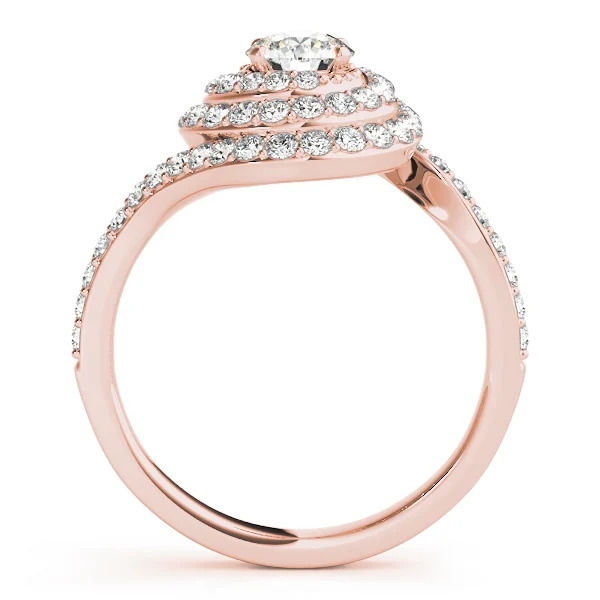ENGAGEMENT RINGS HALO ROUND - Image 8