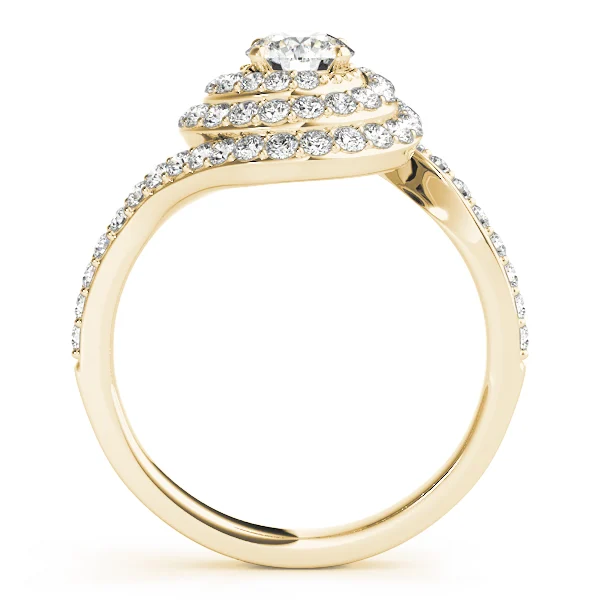 ENGAGEMENT RINGS HALO ROUND - Image 5