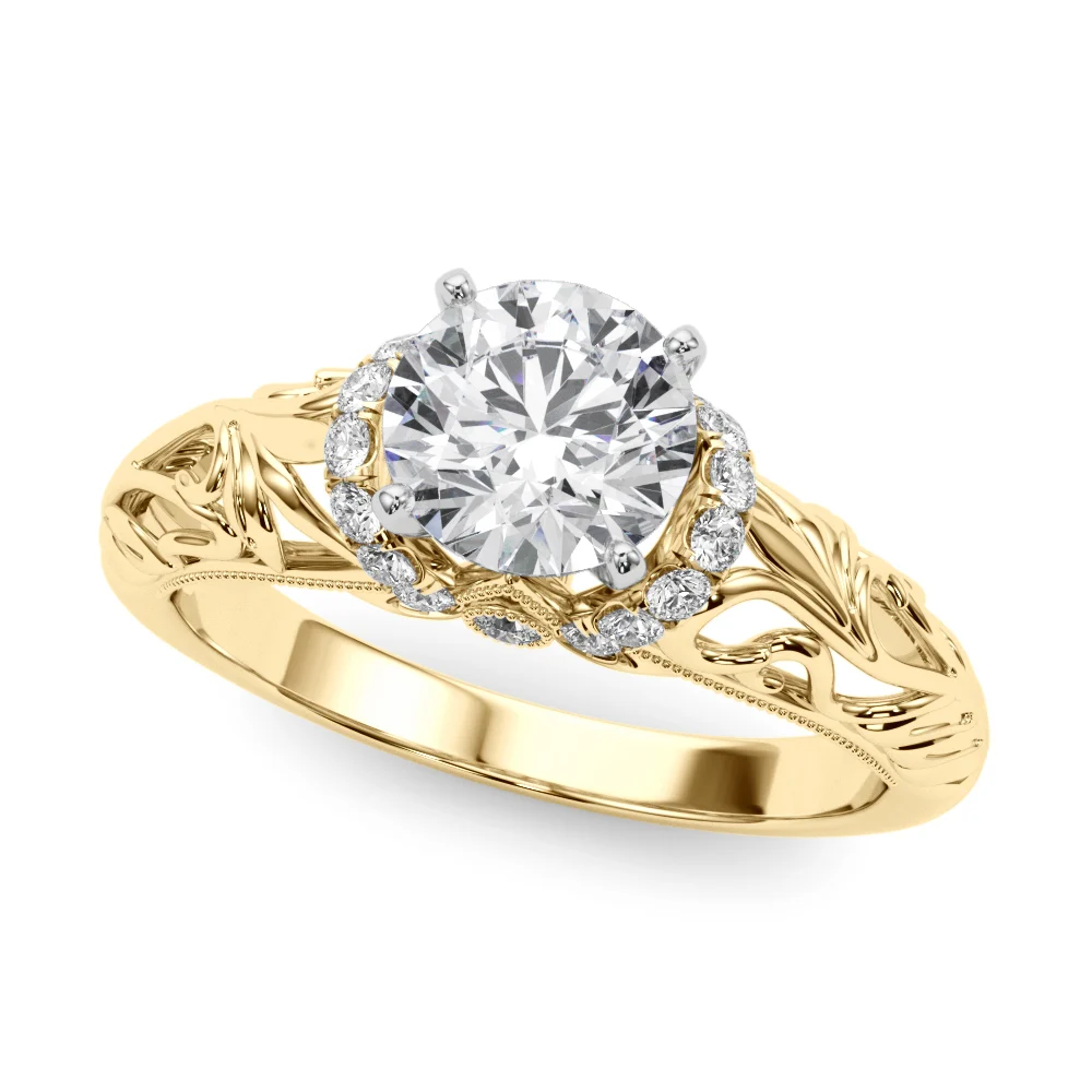 Vintage Inspired Engagement Ring - Image 6