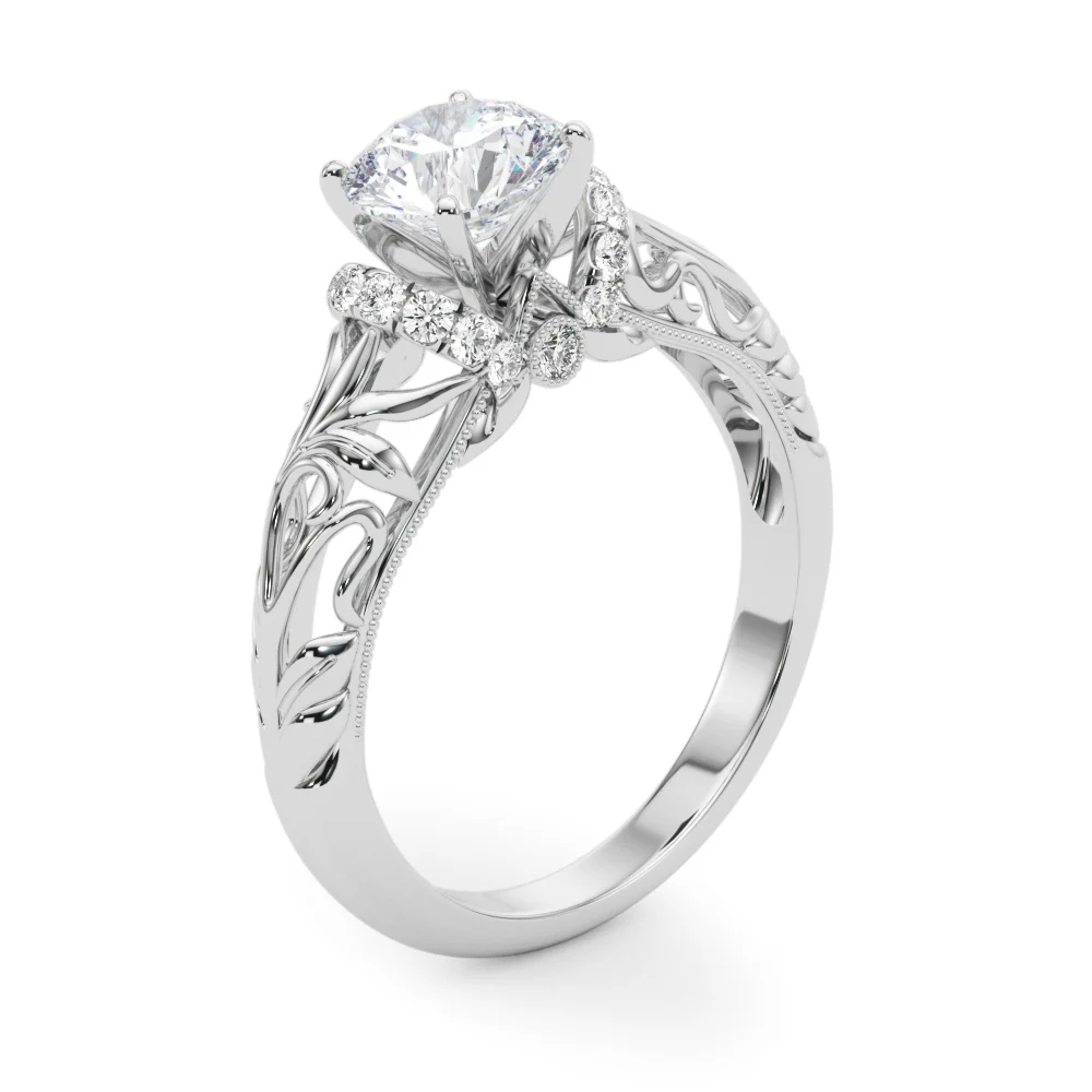 Vintage Inspired Engagement Ring - Image 4