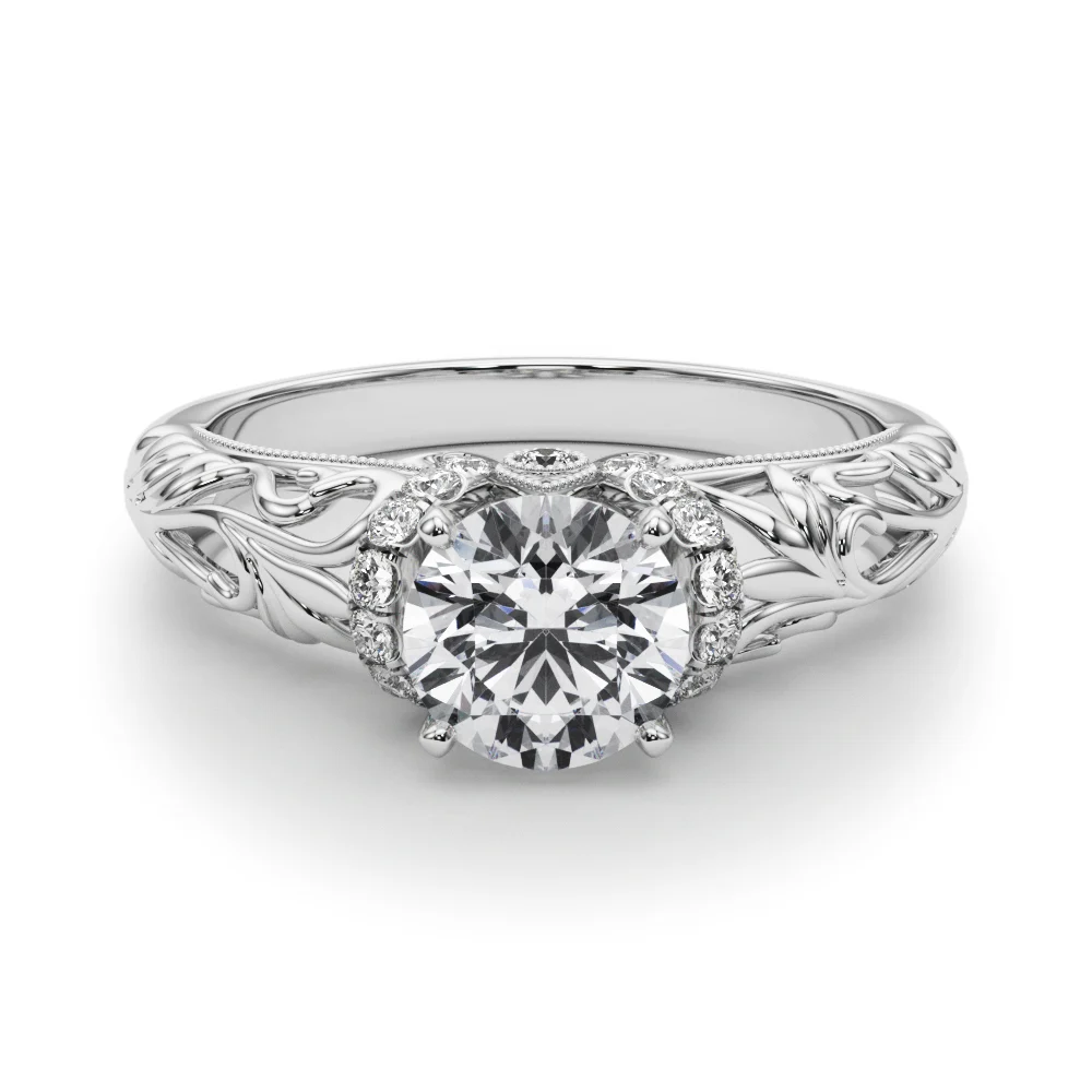 Vintage Inspired Engagement Ring - Image 3