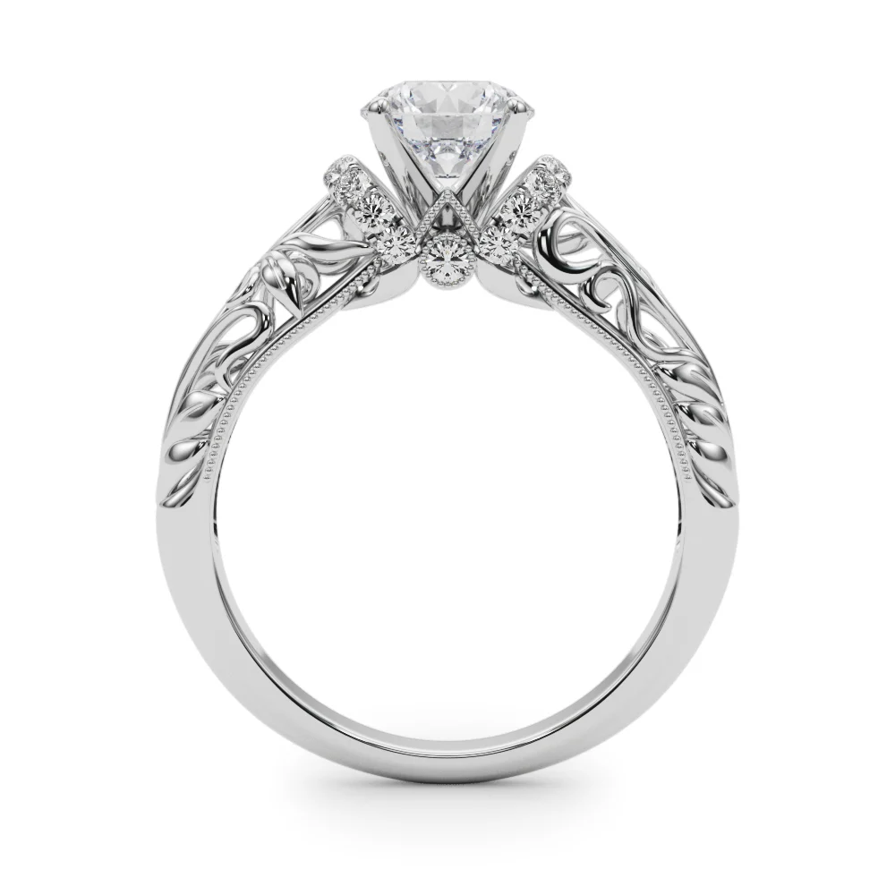 Vintage Inspired Engagement Ring - Image 2