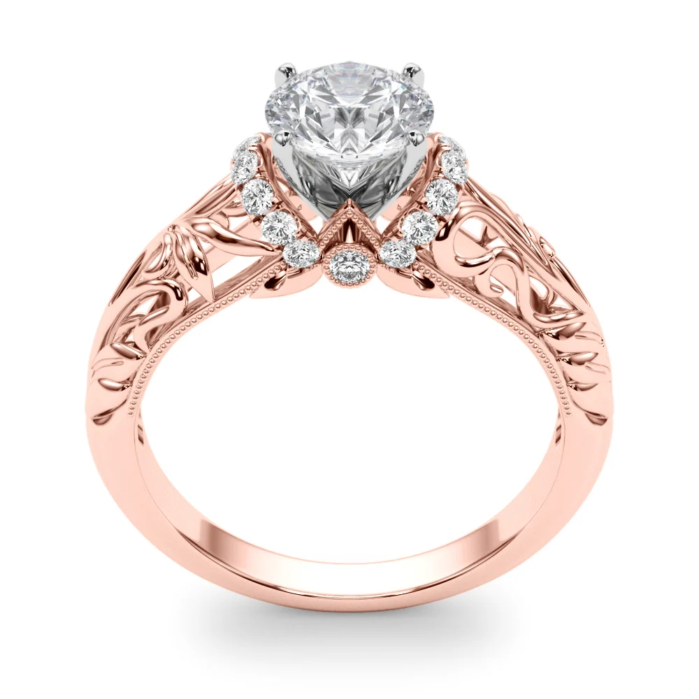 Vintage Inspired Engagement Ring - Image 15