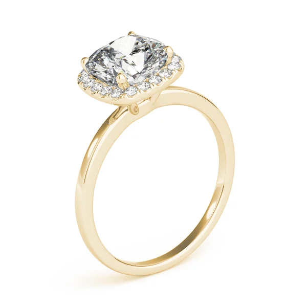 ENGAGEMENT RINGS HALO SQUARE & CUS - Image 9